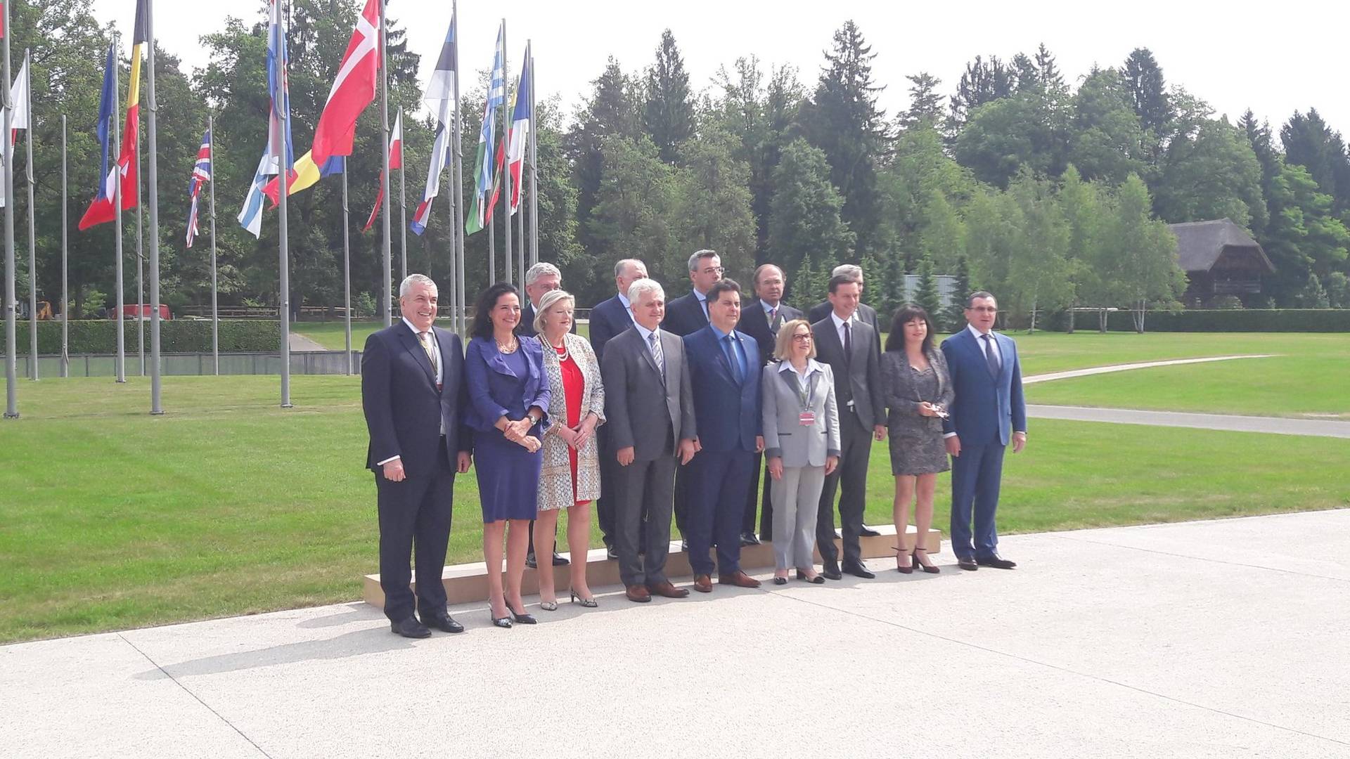 Groepsfoto Europese Senaatsvoorzitters