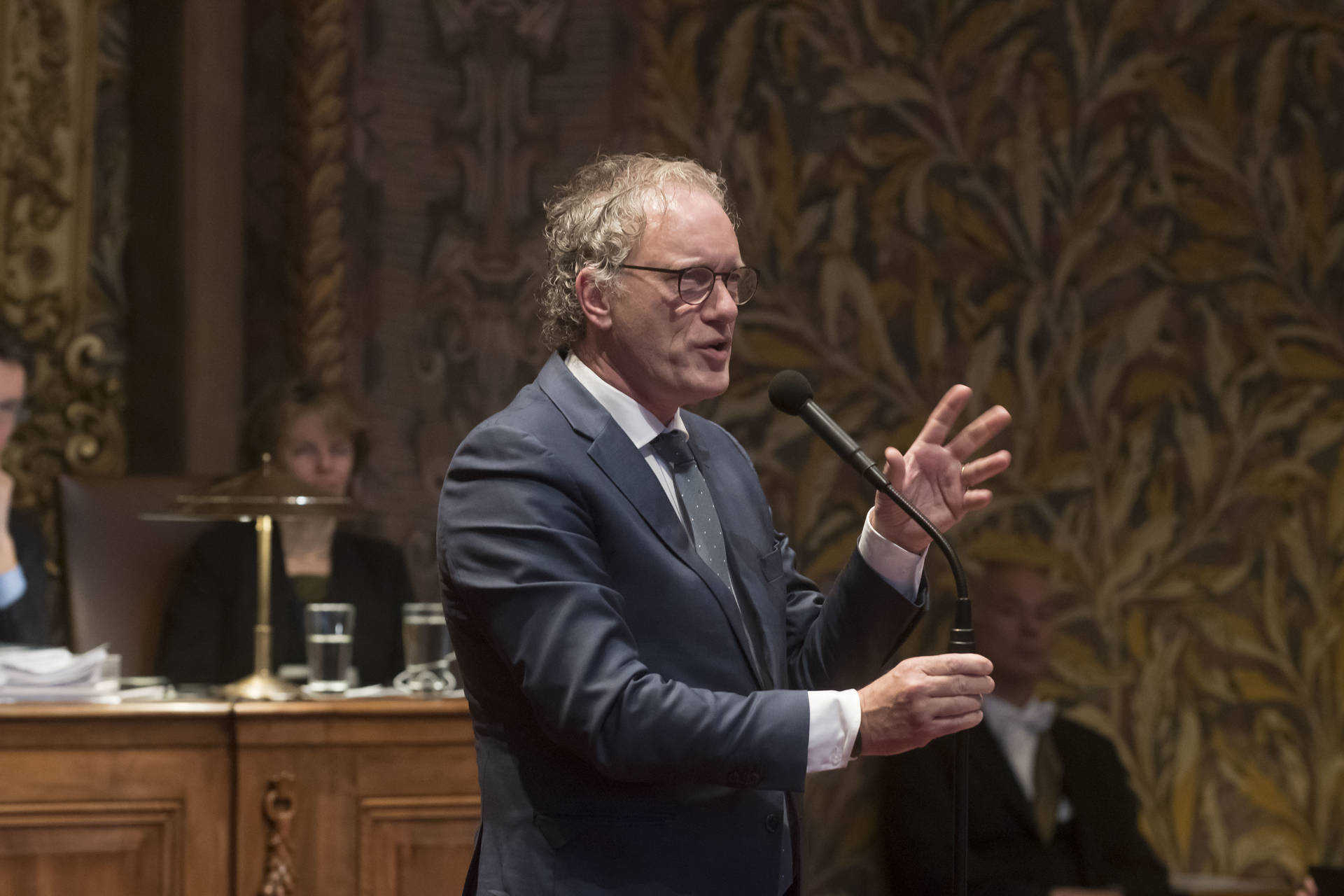 Senator De Graaf (D66) tijdens de Algemene Politieke Beschouwingen 2017