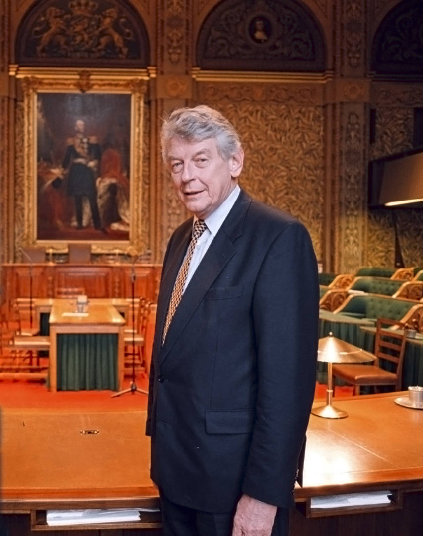 Wim Kok in de Eerste Kamer