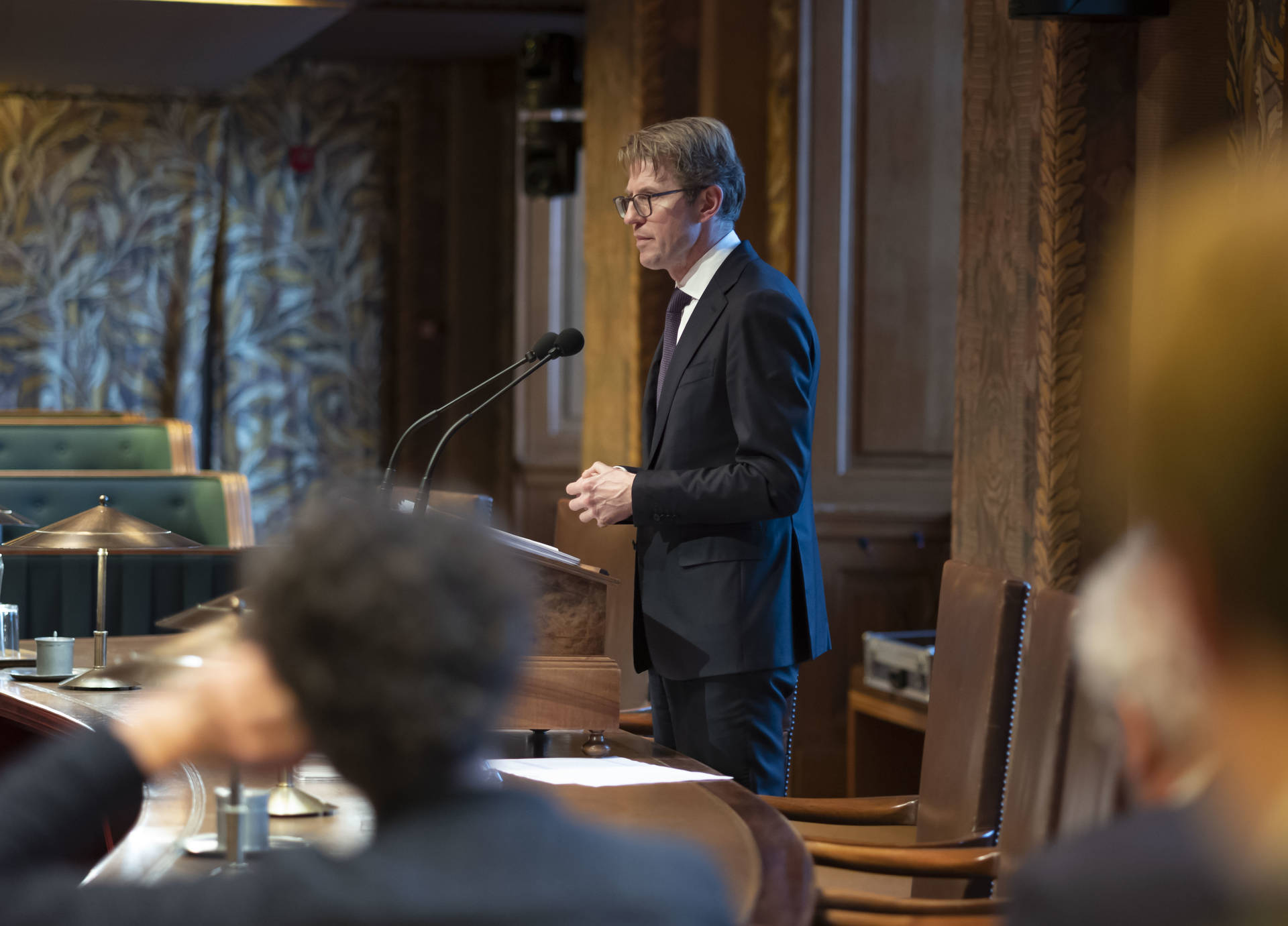 Minister Dekker voor Rechtsbescherming tijdens het debat op 12 februari 2019