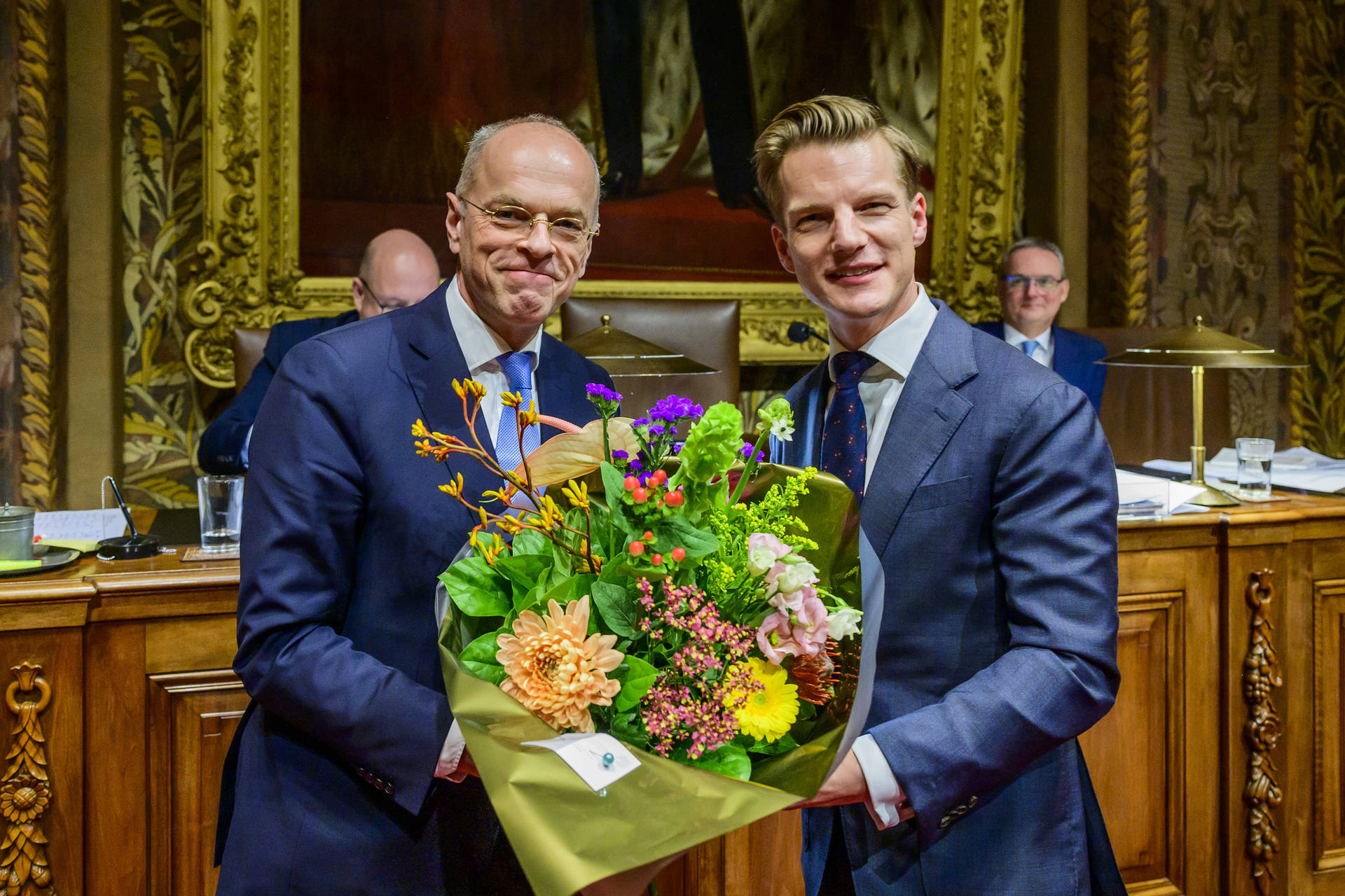 Felicitaties van Kamervoorzitter Bruijn voor senator Doornhof