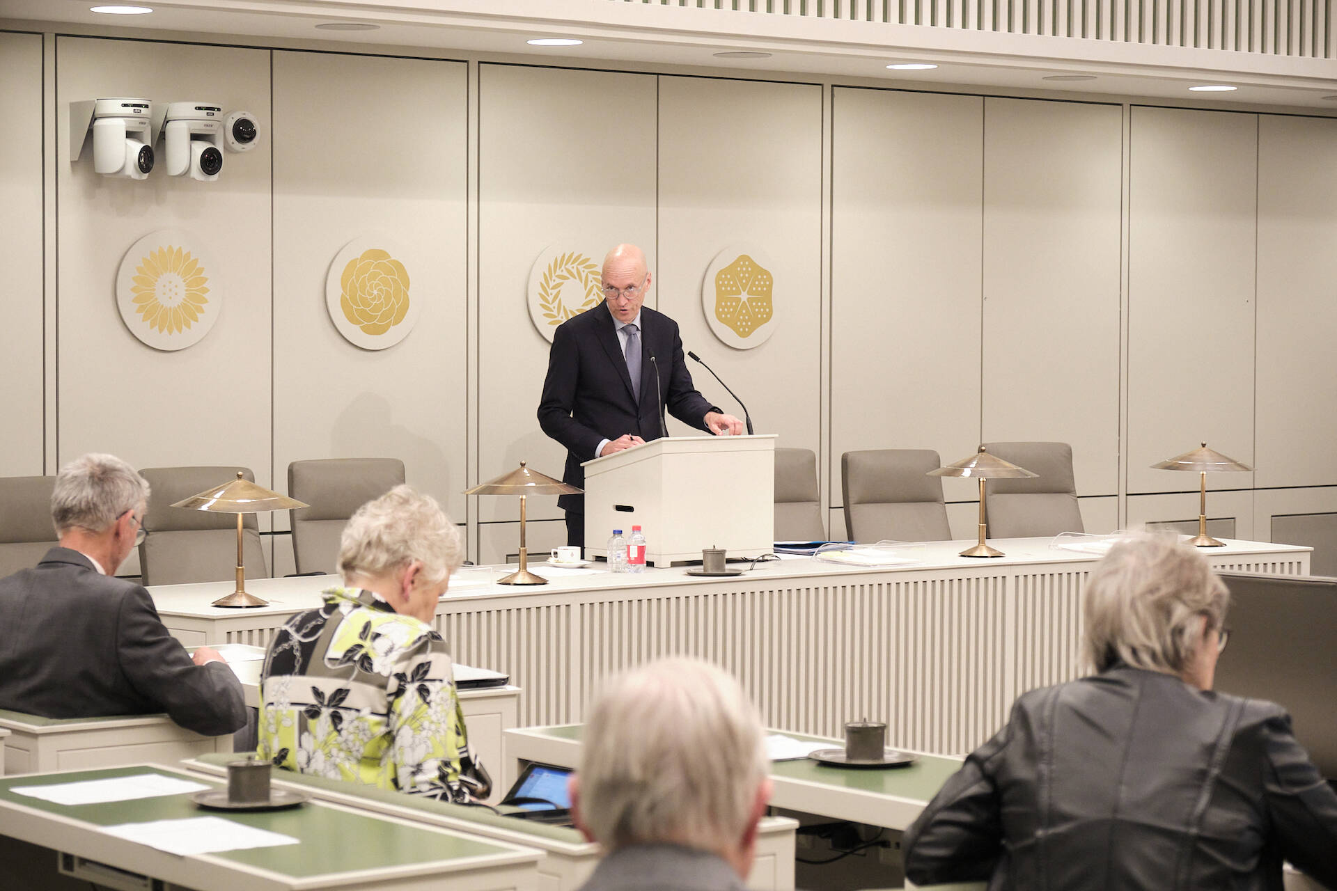 Minister Kuipers (VWS) tijdens het debat op 16 mei 2023