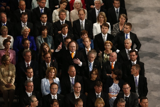 Kamerleden leggen de eed of belofte af