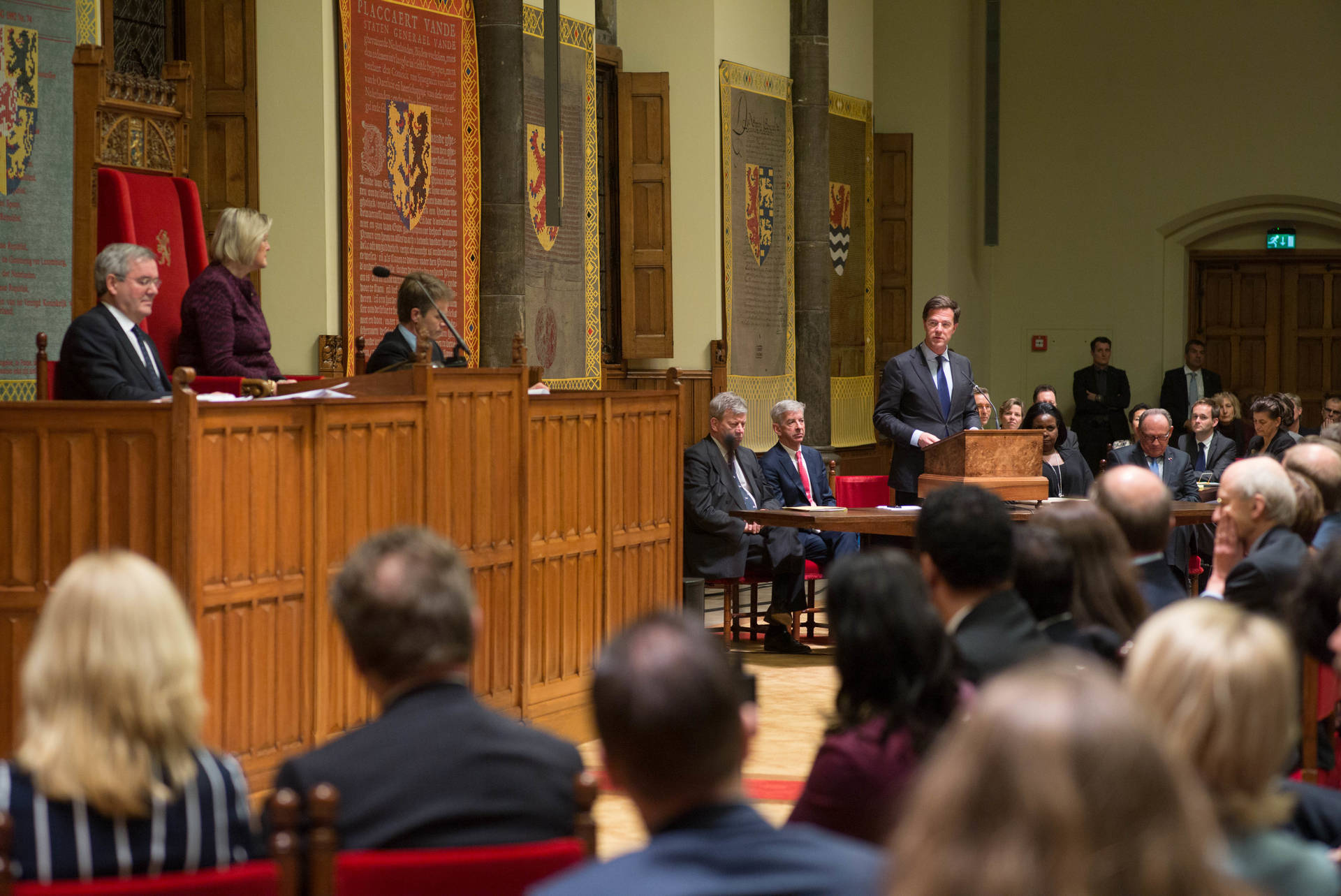Minister-President Rutte licht de wetsvoorstellen kort toe
