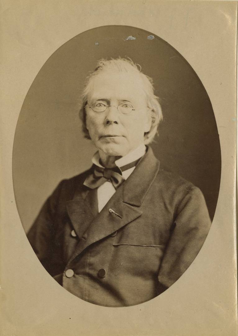 J.J.F. Noordziek ca. 1870. Foto: Haags Gemeente Archief.