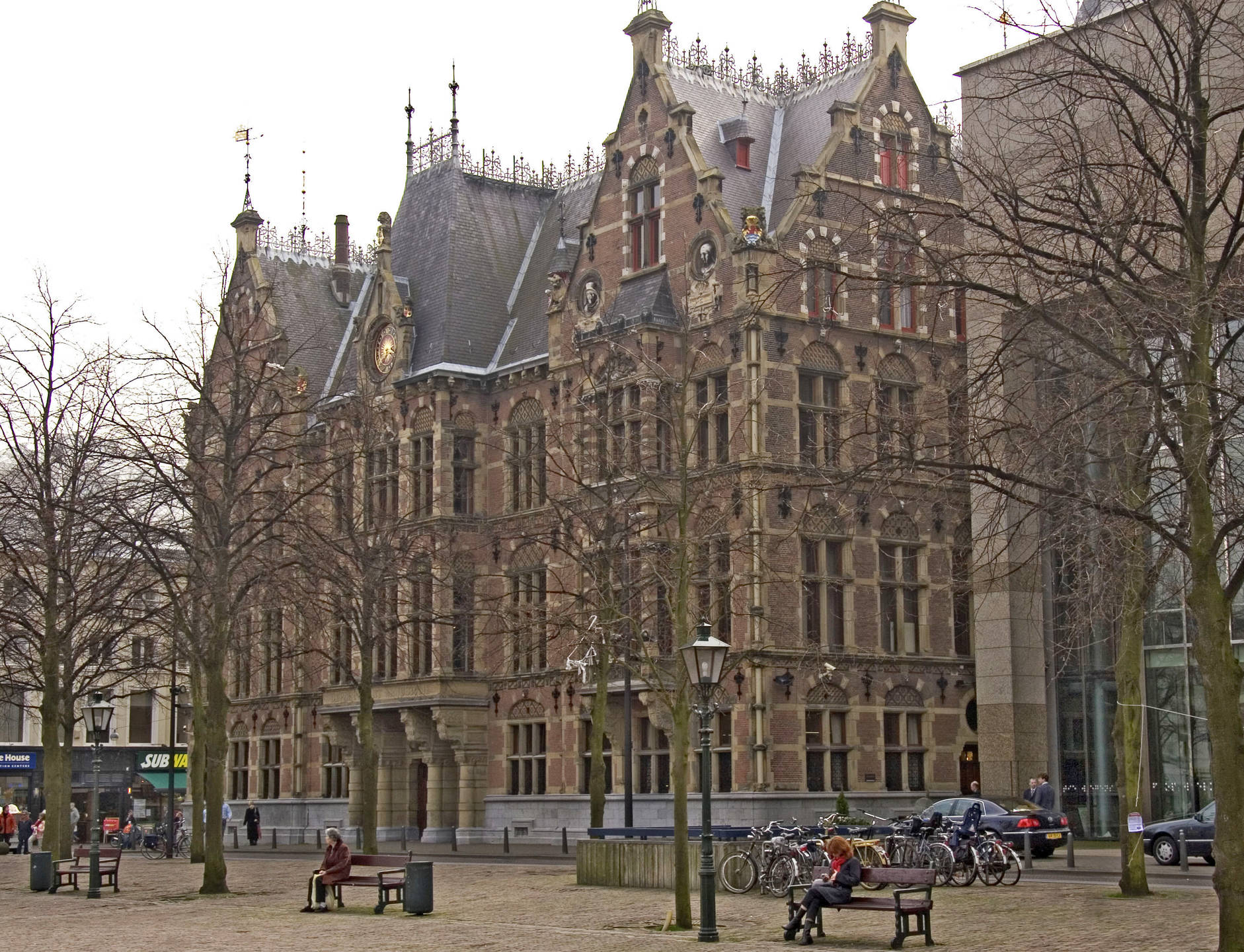 Gebouw Justitie aan het Plein in Den Haag