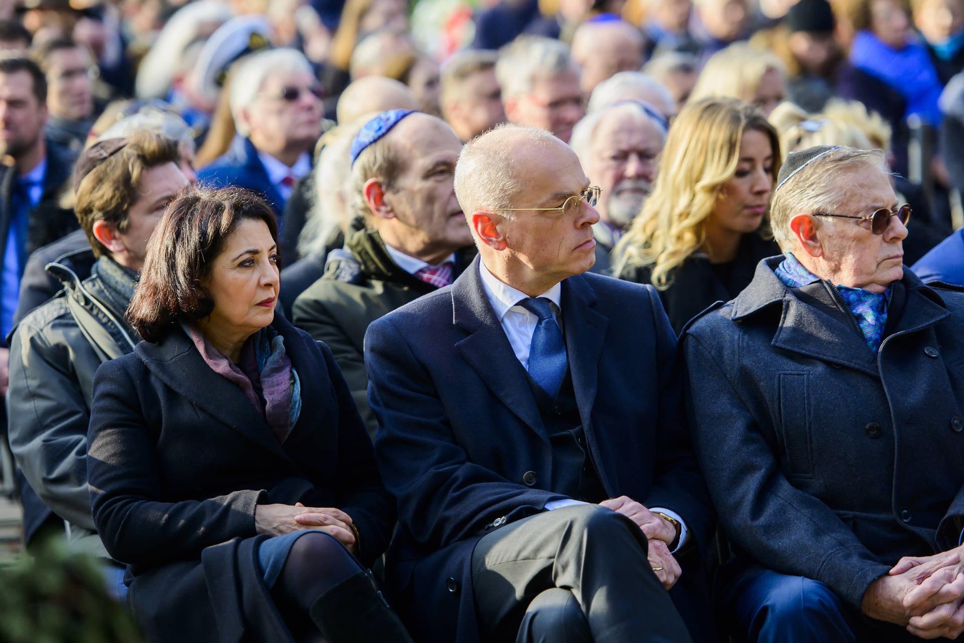 Kamervoorzitters bij Nationale Holocaust Herdenking