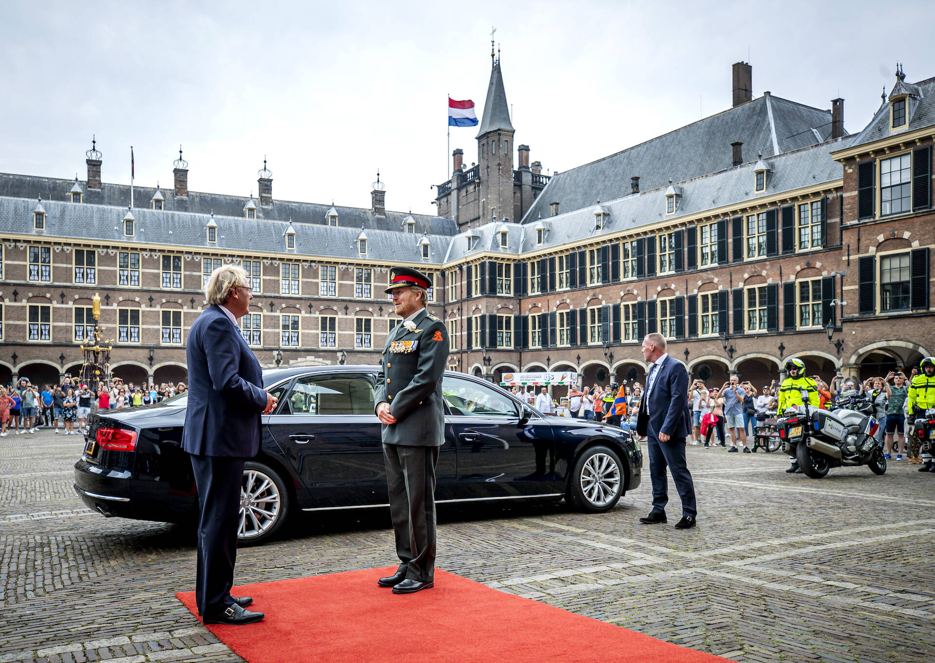 Ontvangst Koning Willem-Alexander door Jaap Smit