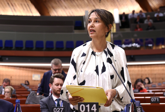 Senator Gala Veldhoen sprak tijdens PACE over haar rapport tegen de doodstraf