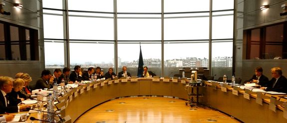 Kamerleden op werkbezoek in Brussel