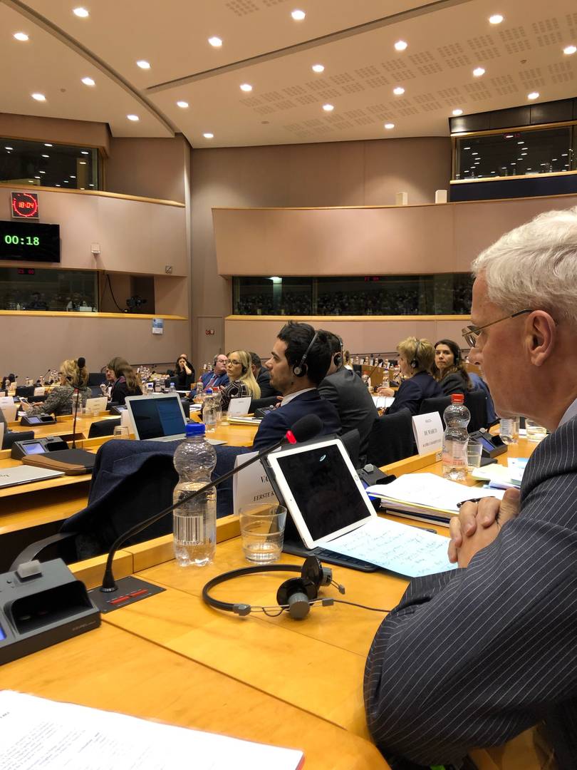 Senator Van Rij bij Europese Parlementaire Week