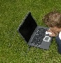 Kind met laptop