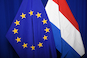 Vlaggen Nederland en EU