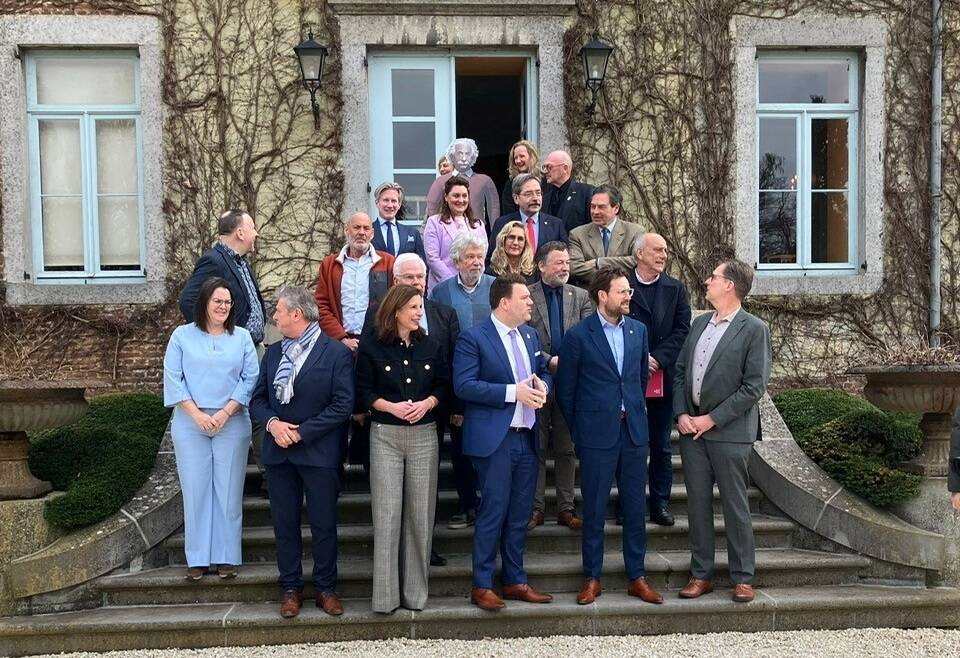 Werkbezoek Beneluxparlement aan Einstein Telescoop