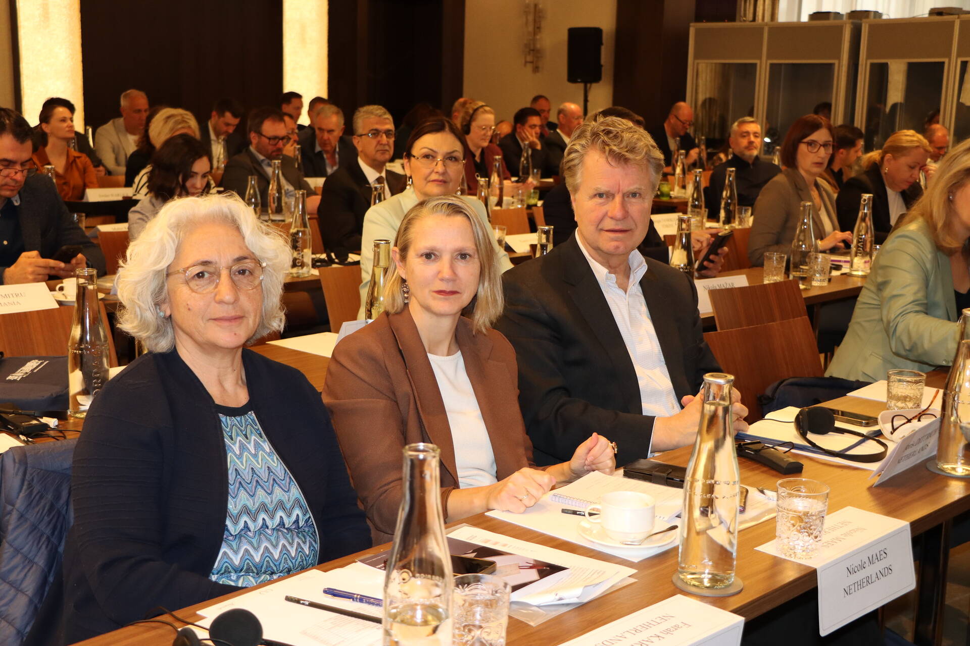 De Nederlandse delegatie